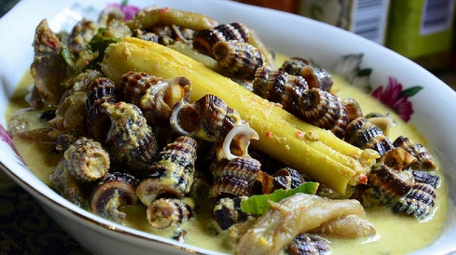 Gulai Siput - Makanan Khas Riau