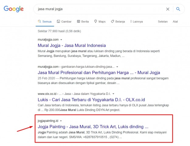 SEO Jasa Mural Jogja