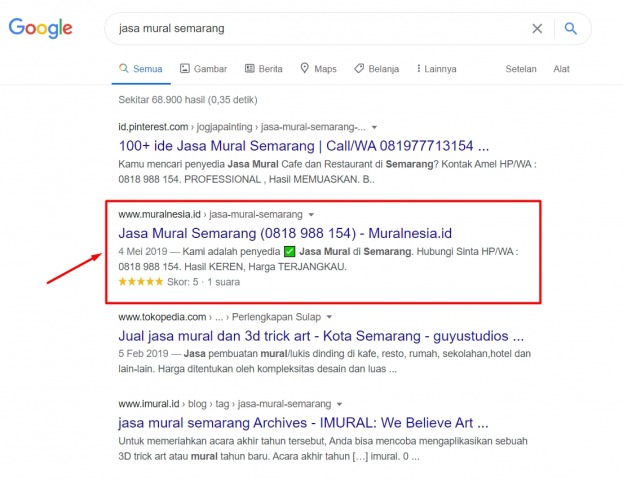 SEO Jasa Mural Semarang