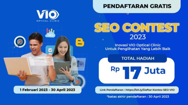 Banner Konrtes SEO VIO Optical