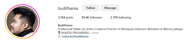 Buditahama Profesional Makeup Artist