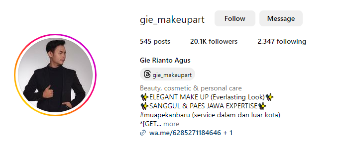 Gie Pro MUA Pekanbaru