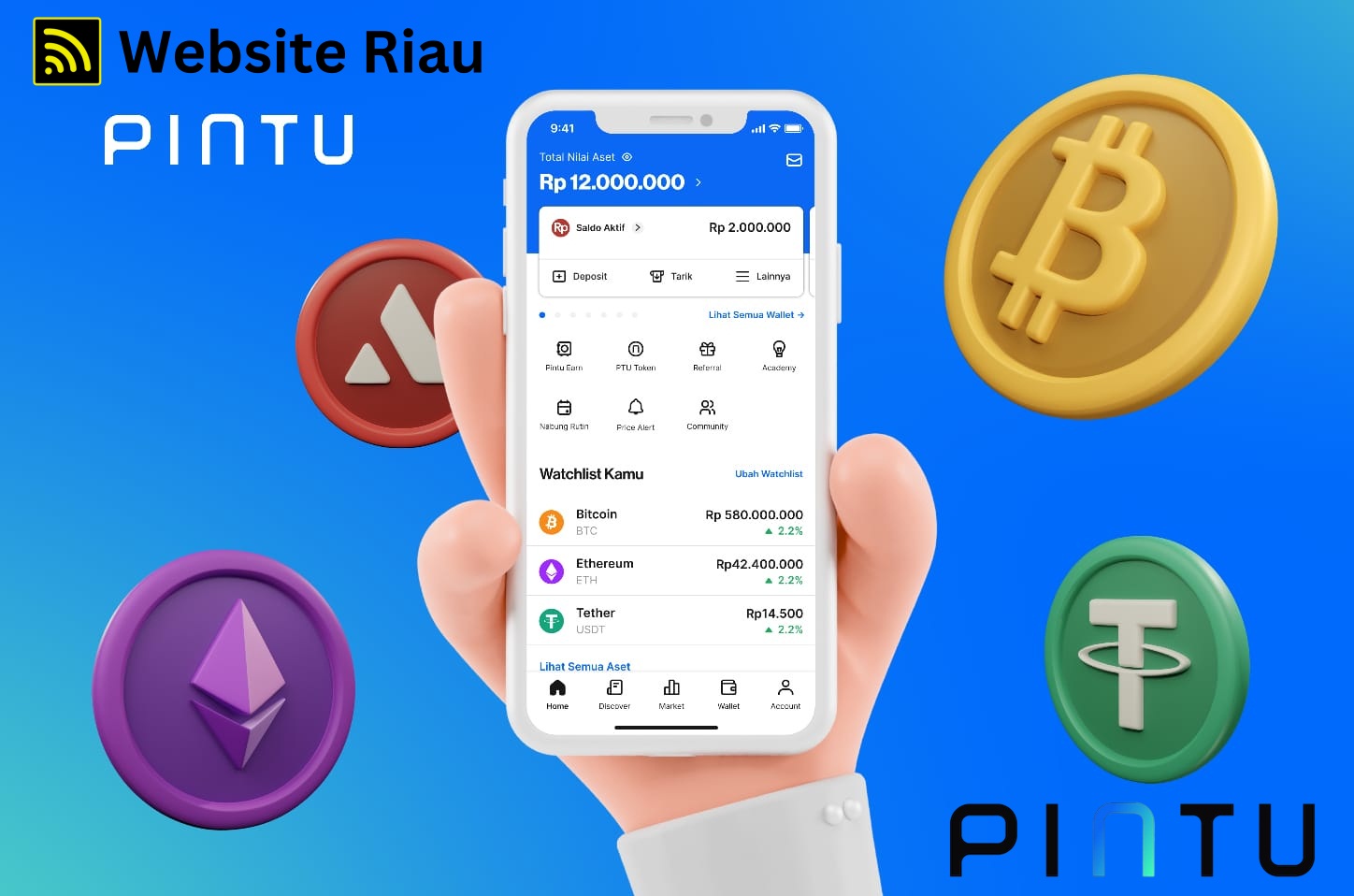 Pintu: Aplikasi Crypto Terbaik di Riau